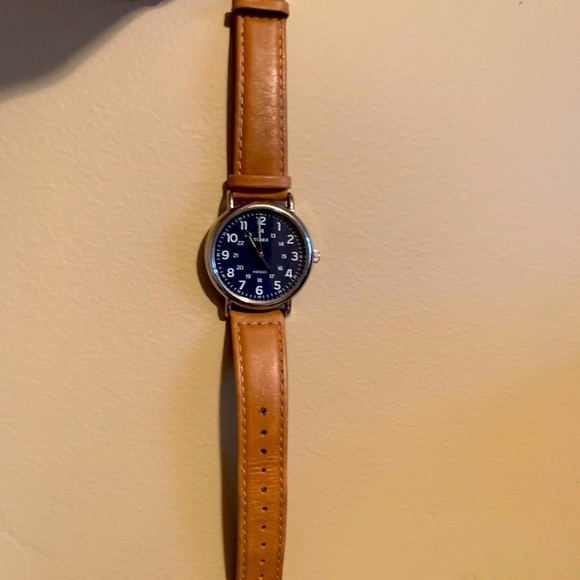 COPY - Men’ 40mm Timex Weekender with Navy Blue Dial - Picture 1 of 2